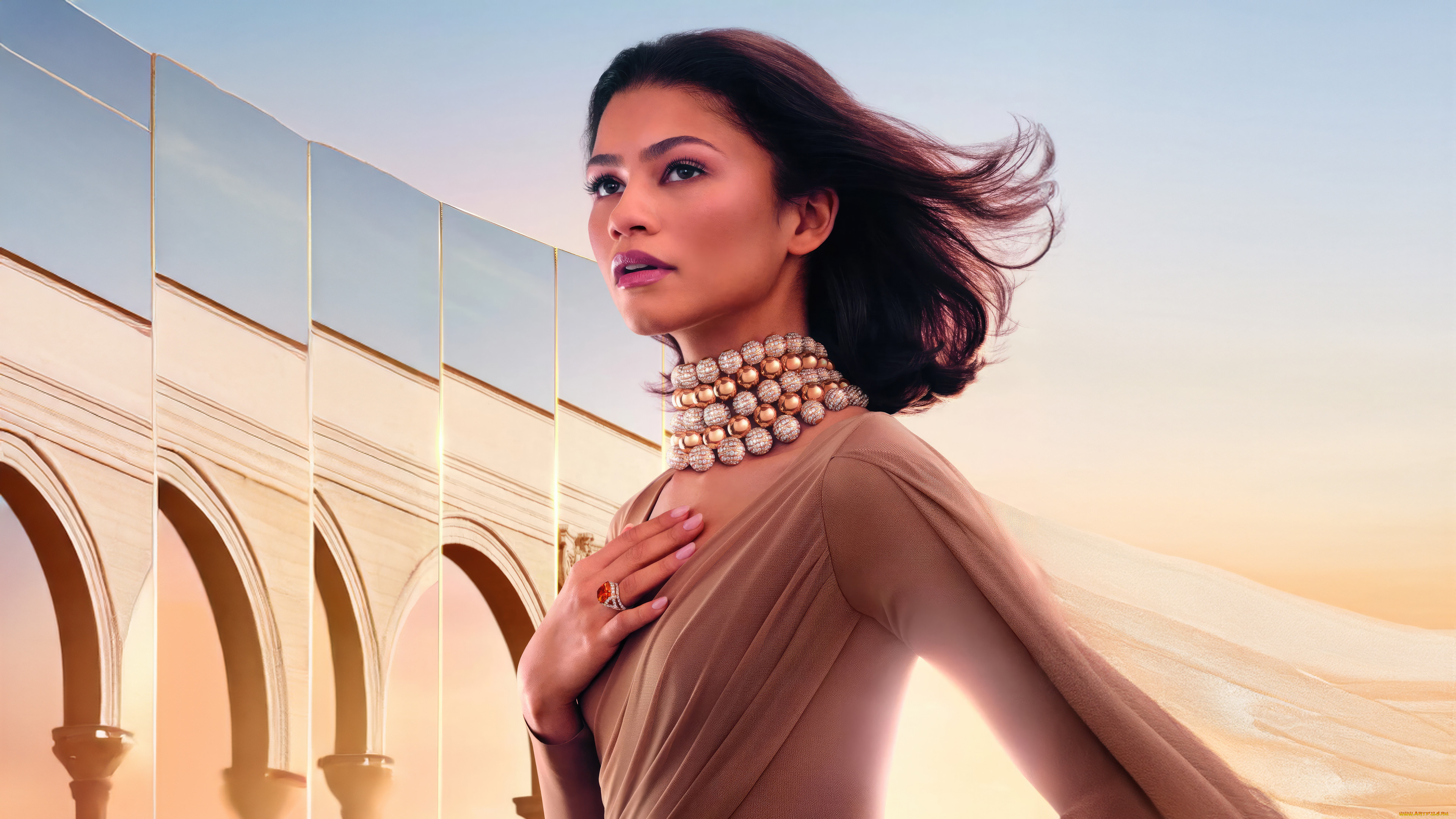 zendaya x bulgaris eternally reborn 2024, , zendaya coleman, , , , , , bulgari, , , , , , 